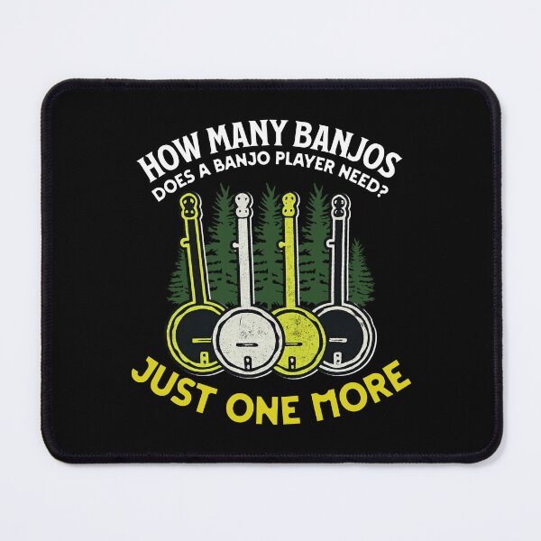 Item preview, how many banjos does a banjo player need  designed and sold by Maria Pit.