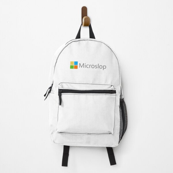 Item preview, Microslop Logo parody designed and sold by Microslop Shop.