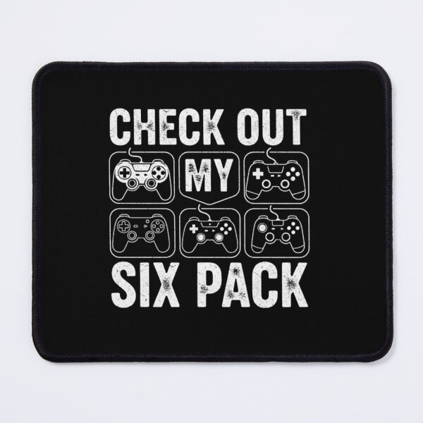 Item preview, Check Out My Six-Pack Video Game Controller Fitness designed and sold by PopStars1993.