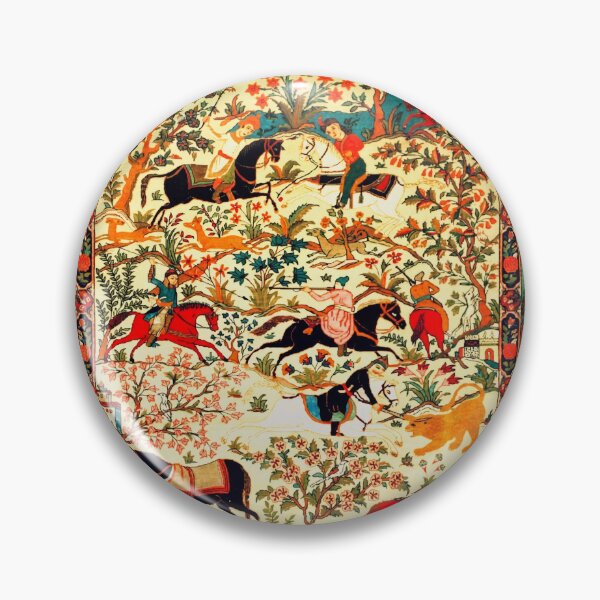 Item preview, Farhad and Shirin Love Story Carpet designed and sold by Vicky Brago-Mitchell®.