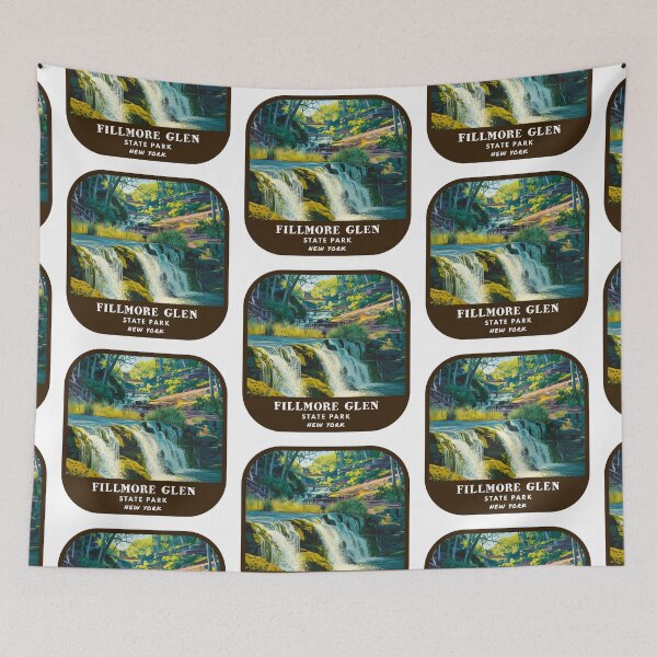 Item preview, Fillmore Glen State Park (New York) designed and sold by RabbitK.
