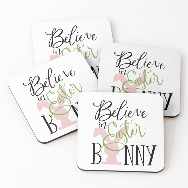 Item preview, Believe in Easter Bunny | Cute Easter Bunny Silhouette Sublimation designed and sold by Gallory Hive.