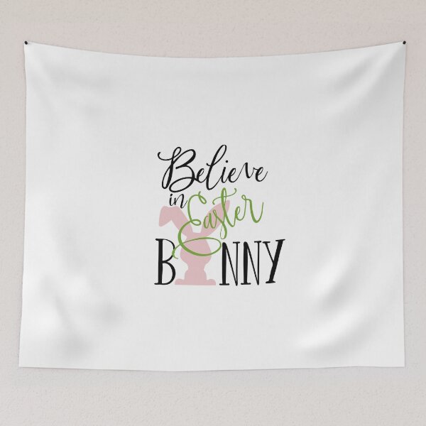 Item preview, Believe in Easter Bunny | Cute Easter Bunny Silhouette Sublimation designed and sold by Gallory Hive.