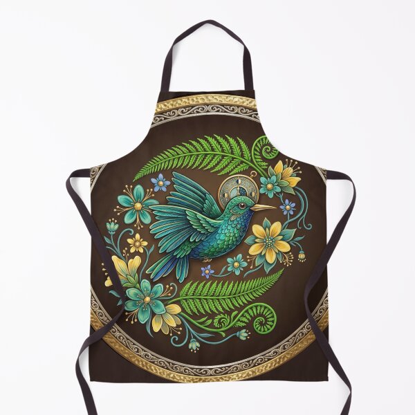 Item preview, Vintage Hummingbird Marigold Circular Wall Art designed and sold by KabronX.