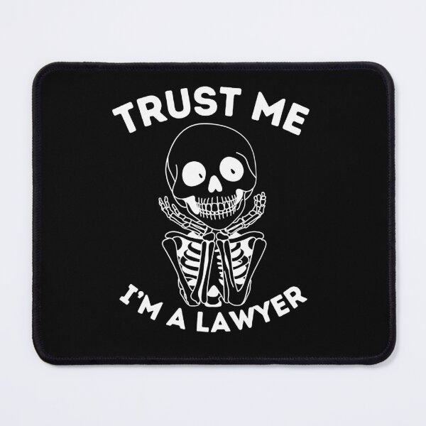 Item preview, Trust me, i'm a lawyer Skeleton Classic Funny T-Shirt designed and sold by OldSkullDesigns.