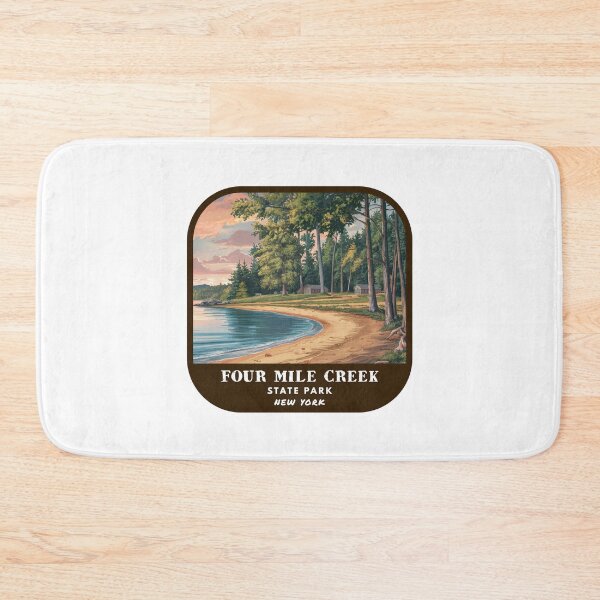 Item preview, Four Mile Creek State Park (New York) designed and sold by RabbitK.