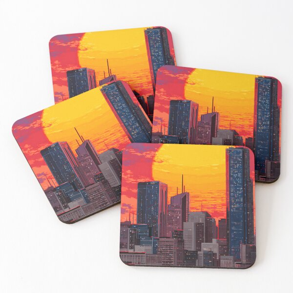 Item preview, Giant Sun Behind the City designed and sold by Wrenntheartgo.