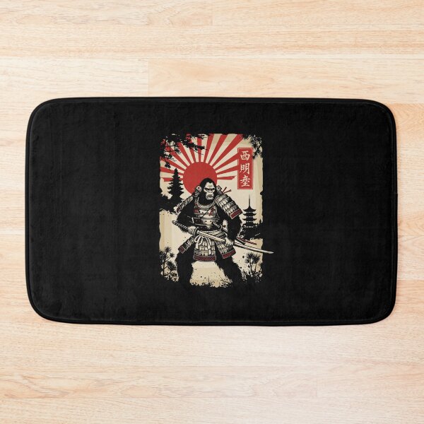 Item preview, Rising-Sun-Samurai-Gorilla-Japanese-Warrior designed and sold by PopStars1993.