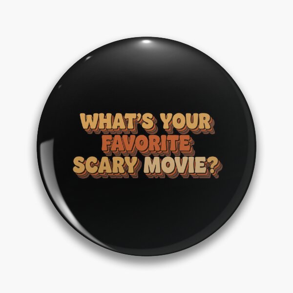 Item preview, Retro 70s Style Favorite Scary Movie Typography designed and sold by PopStars1993.