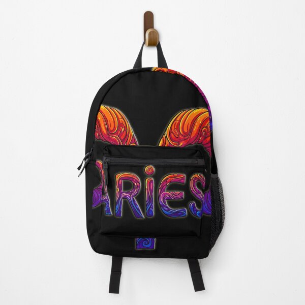 Item preview, ✨ Aries Zodiac Sign - Vibrant Psychedelic Ram Horns Art  designed and sold by Marie***2905.