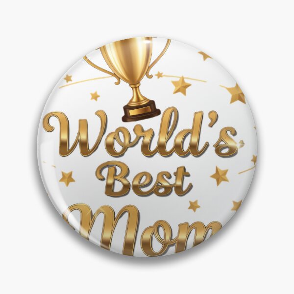 Item preview, Worlds Best Mom Typography With Golden Trophy And Stars Digi designed and sold by pumsquare.