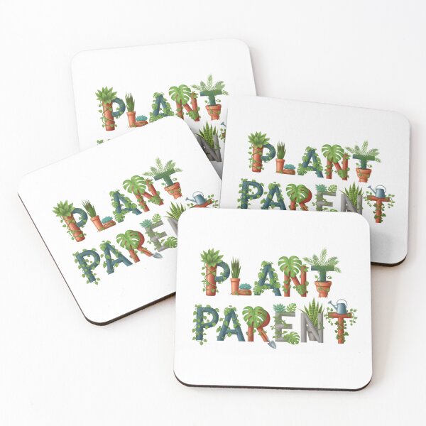 Item preview, Plant Parent Typography With Multiple Potted Plants And Leav designed and sold by pumsquare.