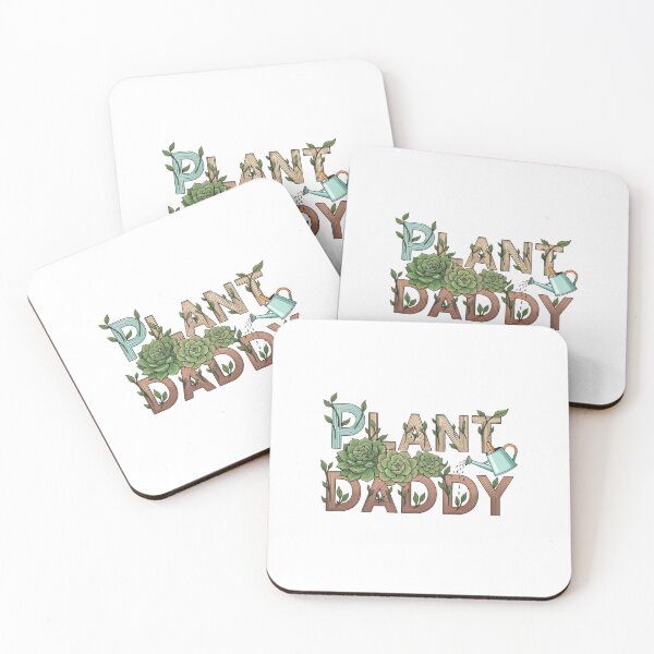 Item preview, Plant Daddy Typography With Succulent And Watering Can designed and sold by pumsquare.