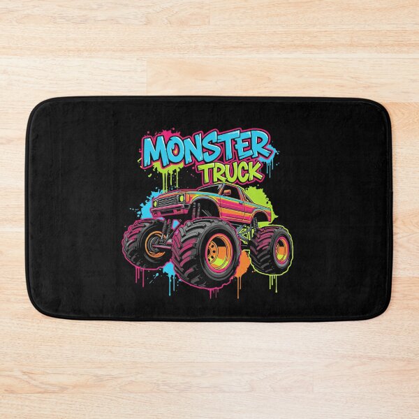 Item preview, Neon Retro Graffiti Monster Truck Vibrant Style designed and sold by PopStars1993.