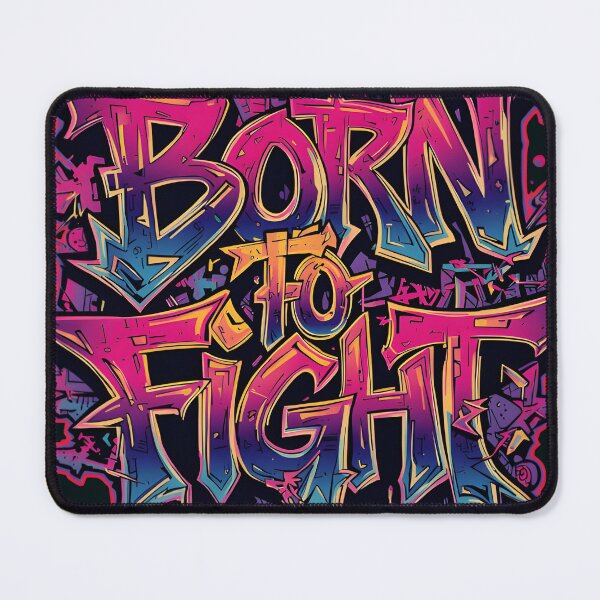 Item preview, Born to Fight Graffiti Art – Urban Street Style Design designed and sold by typoinspired.