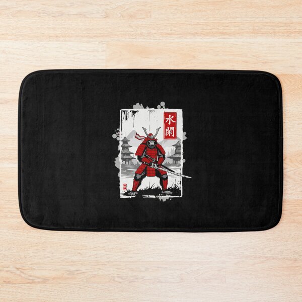 Item preview, Samurai Ape Japanese Warrior Bushido Red Armor designed and sold by PopStars1993.