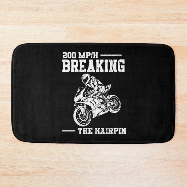 Item preview, 200 MPH Breaking The Hairpin Road Racing Motorcycle Racing Speed For Brave Only Motorsport Fans designed and sold by Jt41.