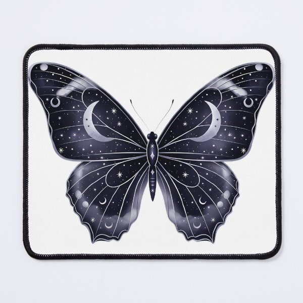 Item preview, Butterfly With Stars And Moon Pattern On Wings Mystical designed and sold by pumsquare.