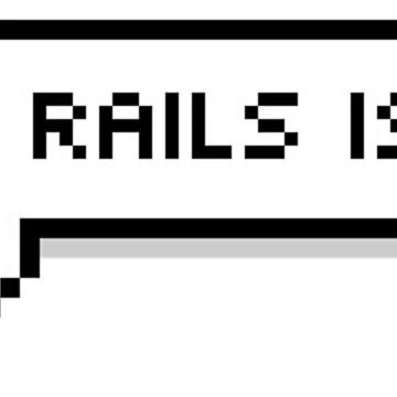 Artwork thumbnail, Ruby on Rails 8-Bit by ienjoydogs