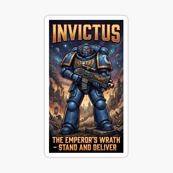Space marine Sticker