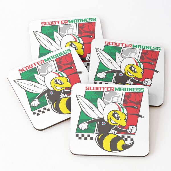 Item preview, Scooter Madness Retro Italian Racing Wasp designed and sold by evrankart.