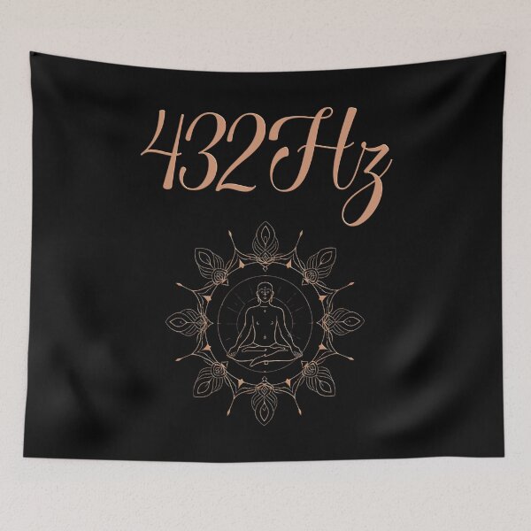 Item preview, 432Hz Music Lotus Meditation Healing Frequency Spiritual Mandala Yoga Spirituality Natural Tuning Holy tune designed and sold by Jt41.
