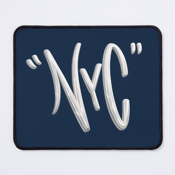 Item preview, New York City (White Chrome) designed and sold by LockedUp.