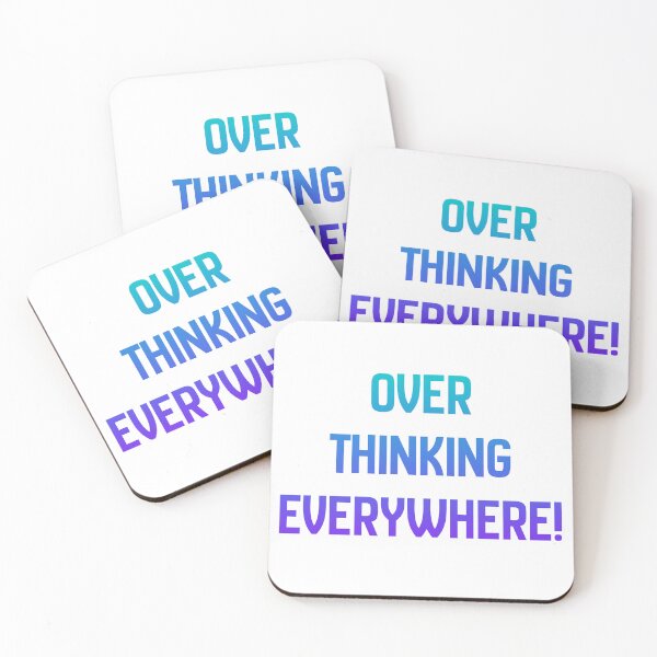 Item preview,  Overthinking Club Shirt, Introvert Humor Tee, Mental Health Aesthetic brafdesign designed and sold by Brafdesign.