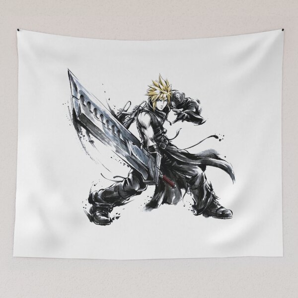 Item preview, Sumi e Cloud strife designed and sold by Tnerv.