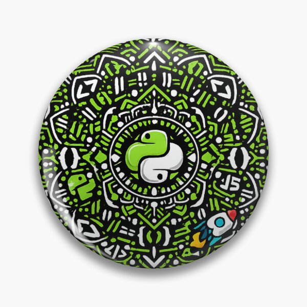 Item preview, Programming Code Mandala Symbols Art designed and sold by RadheyGraphics.