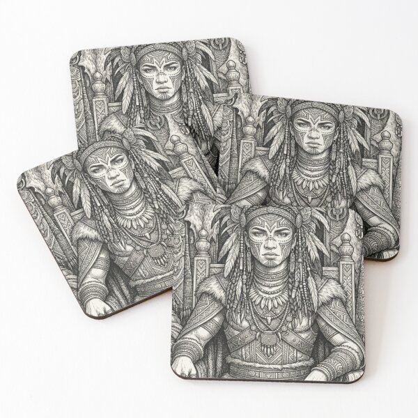 Item preview, A strong tribal chief designed and sold by PP&RAINBOW SHOP.