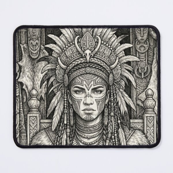 Item preview, A strong tribal chief designed and sold by PP&RAINBOW SHOP.
