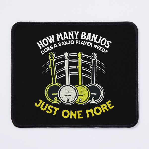 Item preview, how many banjos does a banjo player need  designed and sold by Maria Pit.