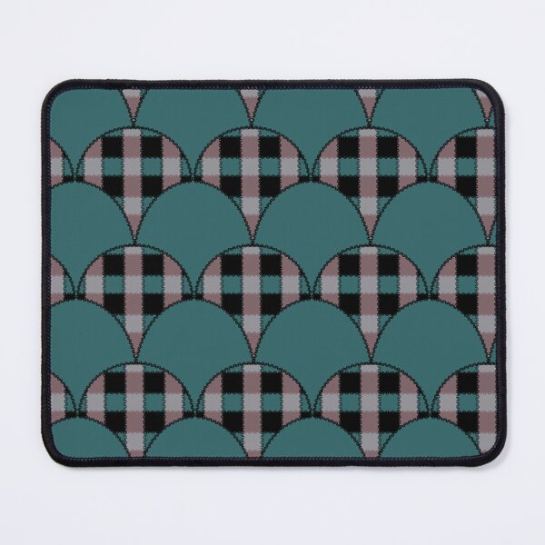 Item preview, Scallop plaid pattern  designed and sold by Tatiana Ribeiro.