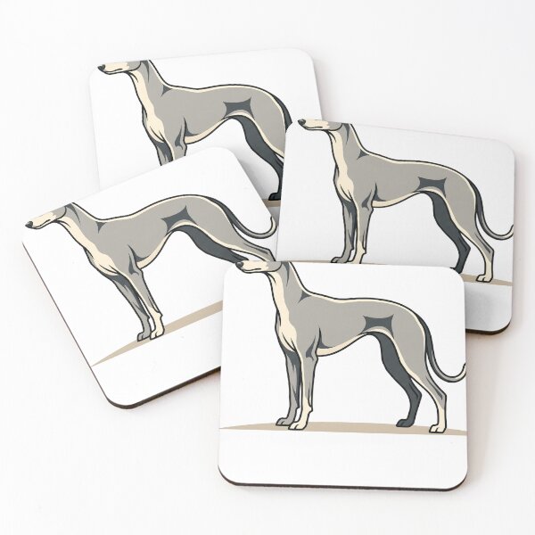 Item preview, Elegant Minimalist Whippet Art Print designed and sold by DigitalGremlin.