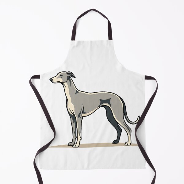 Item preview, Elegant Minimalist Whippet Art Print designed and sold by DigitalGremlin.