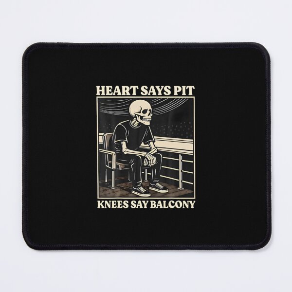 Item preview, Heart Says Pit Knees Say Balcony  designed and sold by lindaburn.