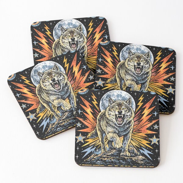 Item preview, Relentless Wolf T-Shirt designed and sold by Matinez Pink.