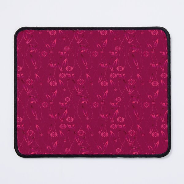 Item preview, Floral pattern retro plain flowers designed and sold by fuzzyfox.