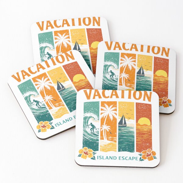 Item preview, Vacation Island Escape T-Shirt designed and sold by Matinez Pink.