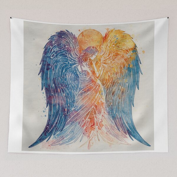 Item preview, Angel wings on back of tshirt  designed and sold by Heaven1111.