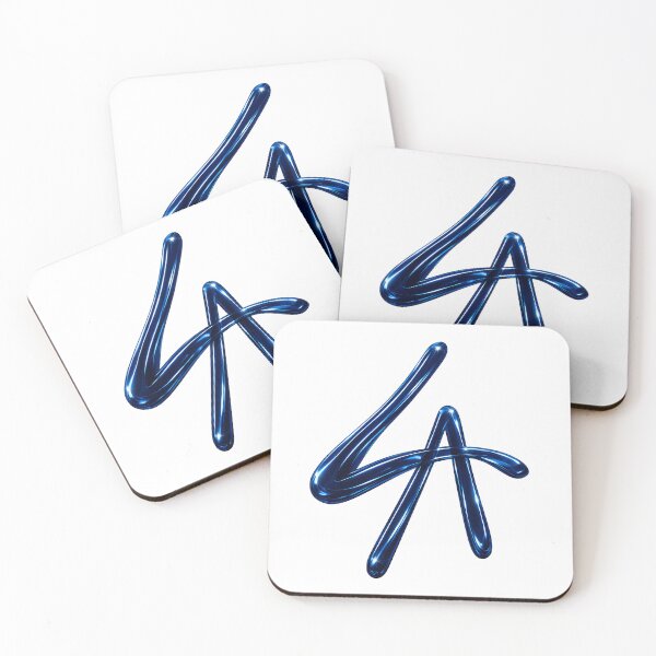 Item preview, Los Angeles • Chrome Blue designed and sold by LockedUp.