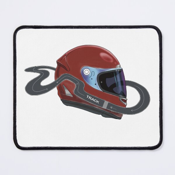 Item preview, Conceptual Motorsport Helmet and Winding Track designed and sold by Senorona.