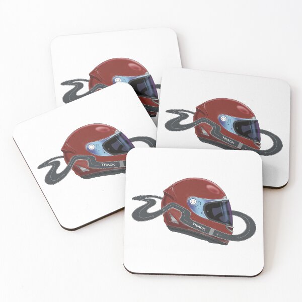 Item preview, Conceptual Motorsport Helmet and Winding Track designed and sold by Senorona.