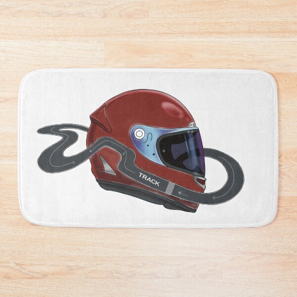 Item preview, Conceptual Motorsport Helmet and Winding Track designed and sold by Senorona.