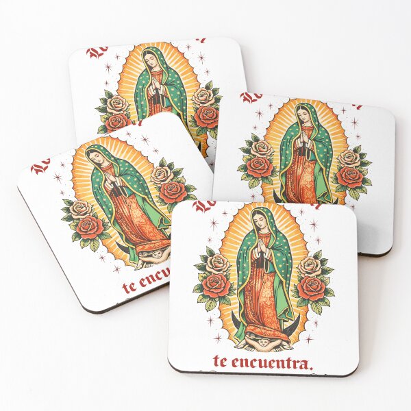 Item preview, Virgin of Guadalupe Tattoo Style T-Shirt designed and sold by Matinez Pink.