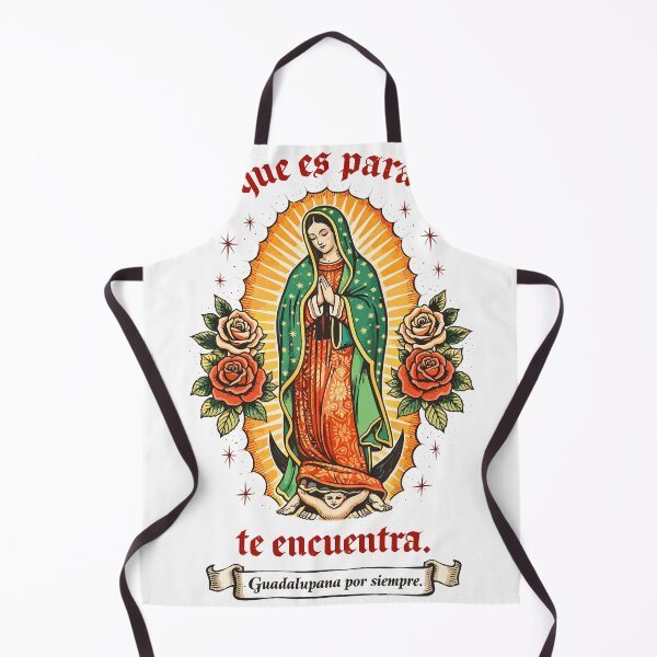 Item preview, Virgin of Guadalupe Tattoo Style T-Shirt designed and sold by Matinez Pink.