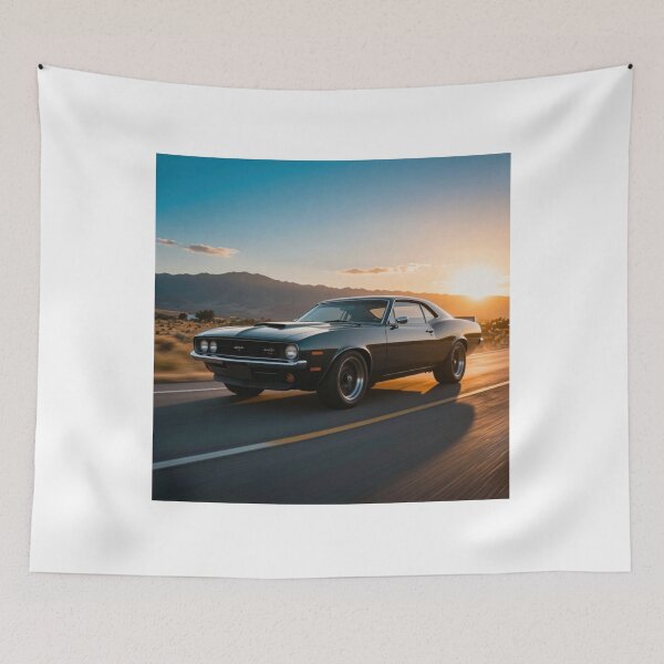 Aperçu de l'œuvre muscle car créée et vendue par TurboWear.