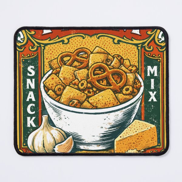 Item preview, Garlic Parm Snack Mix T-Shirt designed and sold by Matinez Pink.