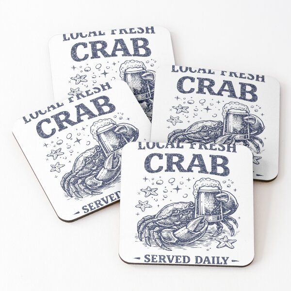 Item preview, Fresh Crab Beer T-Shirt designed and sold by Matinez Pink.